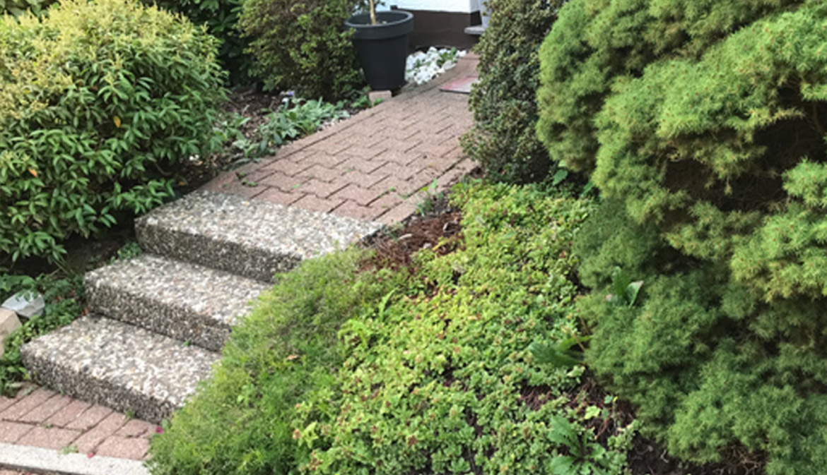 Steintreppen und Eingänge für den Garten in Wuppertal und Schwelm